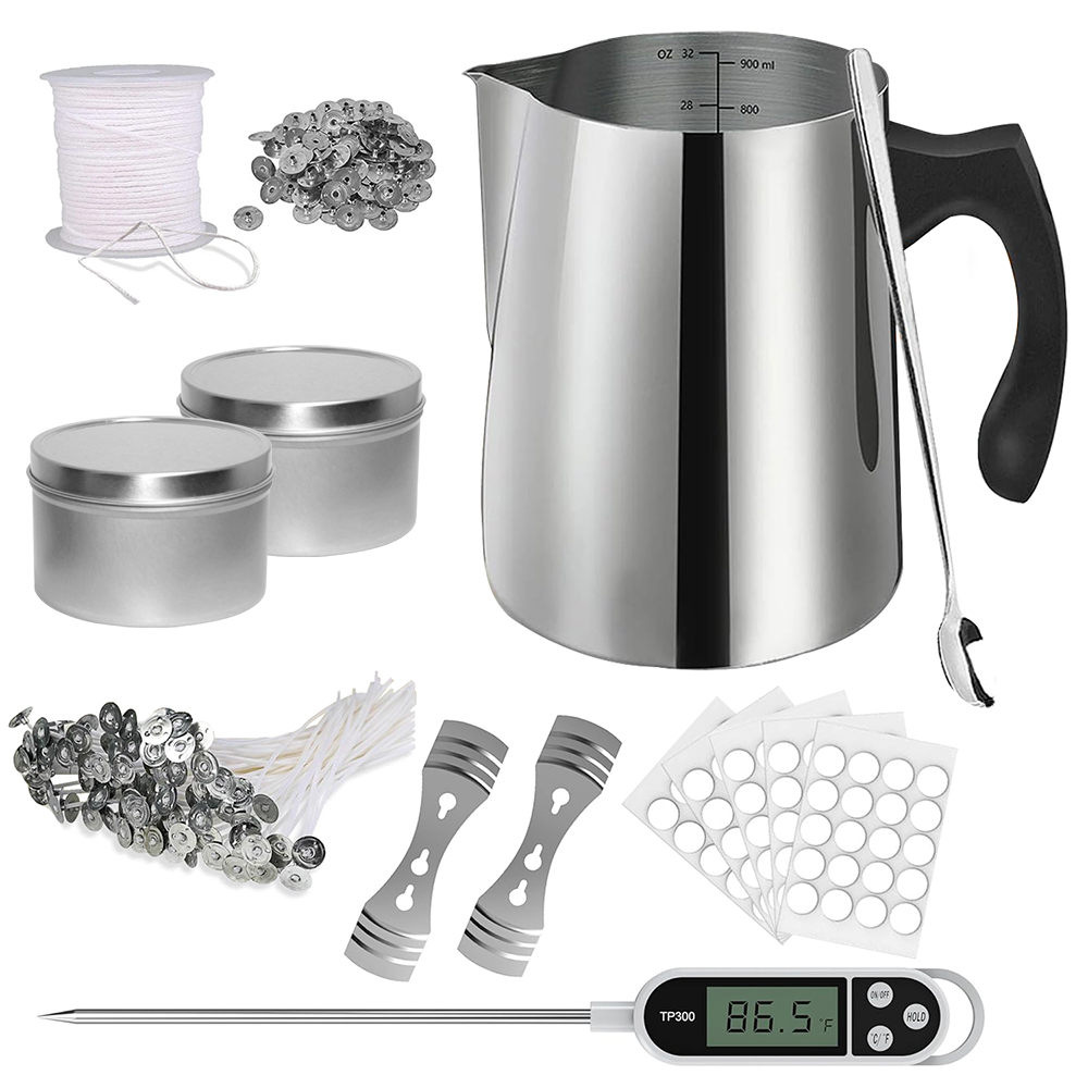 Candle Making Jug - Mum Yapımı Başlangıç Kiti Malzemeleri Dahil
