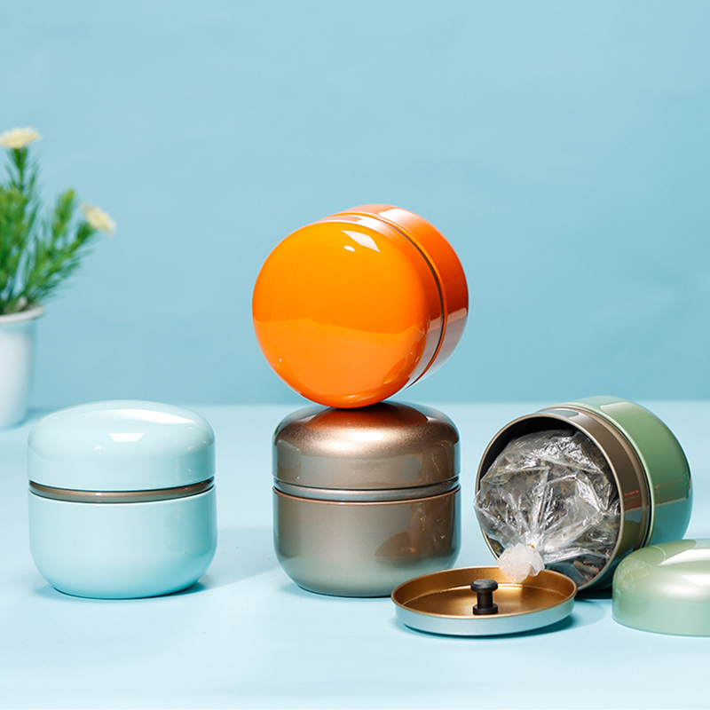 Tin Container Lid - 50g Elektroliz Teneke Çay Depolama Teneke