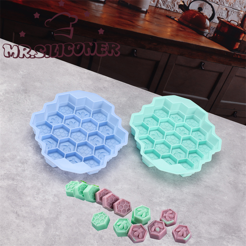 Candle Making Products - Silikon 19 Mobil Arı Petek Kek