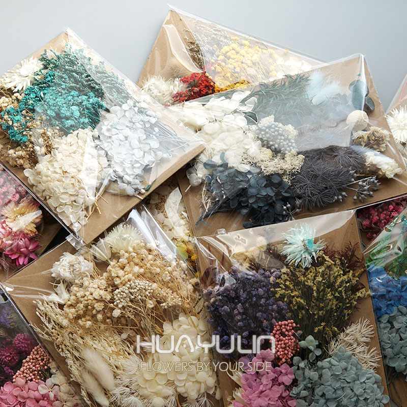 Candle Making Products - 1 Paket Yapay Bitkiler Kurutulmuş Gerçek