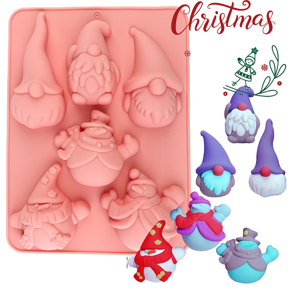 6 Bölmeli Noel Gnome Kek Çikol - Candle Making Products incelemesi ve fiyatı