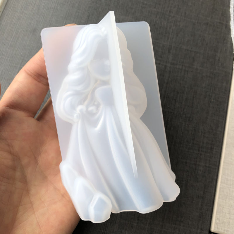 3D Sevimli Prenses Silikon Mum - Candle Making Products incelemesi ve fiyatı
