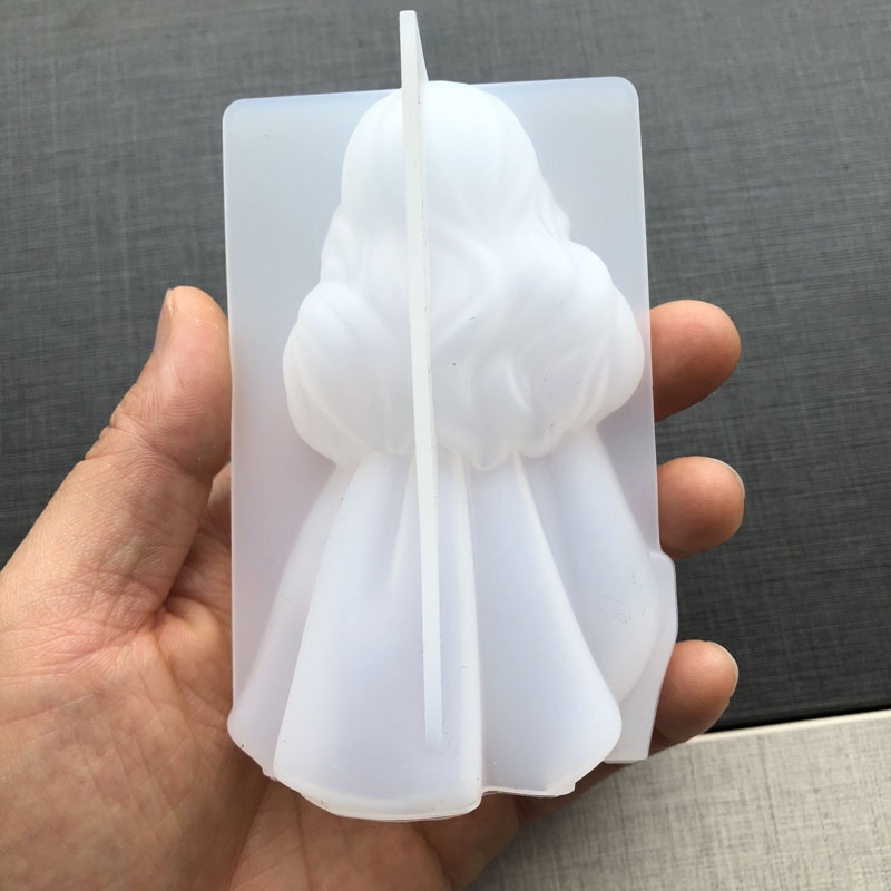 3D Sevimli Prenses Silikon Mum - Candle Making Products incelemesi ve fiyatı