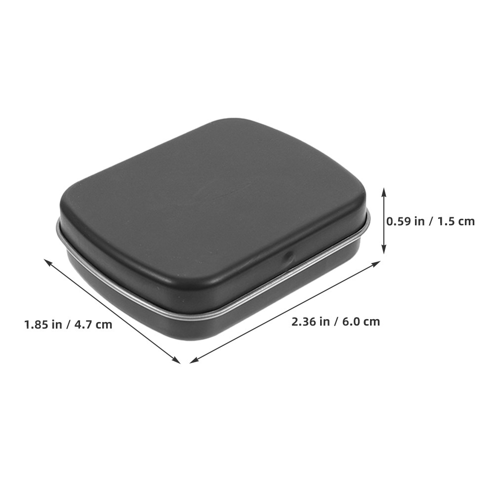 5 Adet Kapaklı Metal Kutu, Şek - Tin Container Lid incelemesi ve fiyatı