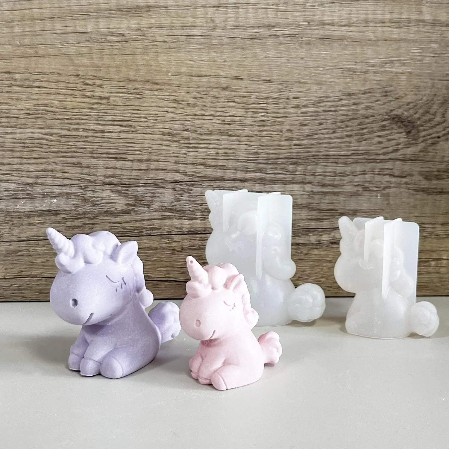 3D Geometrik Silikon Unicorn K - Candle Making Products incelemesi ve fiyatı