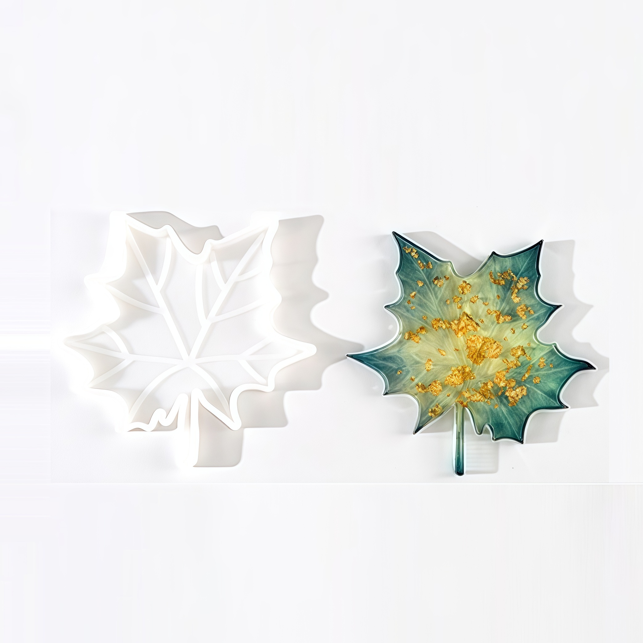 1PC Akçaağaç Yaprağı şekilli S - Candle Making Products incelemesi ve fiyatı