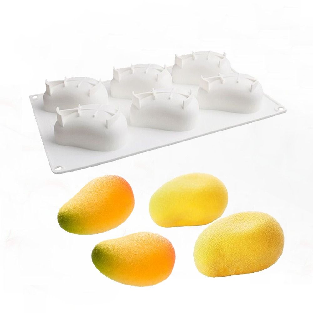6 Bölmeli Mango Şeklinde Kek K - Candle Making Ideas incelemesi ve fiyatı