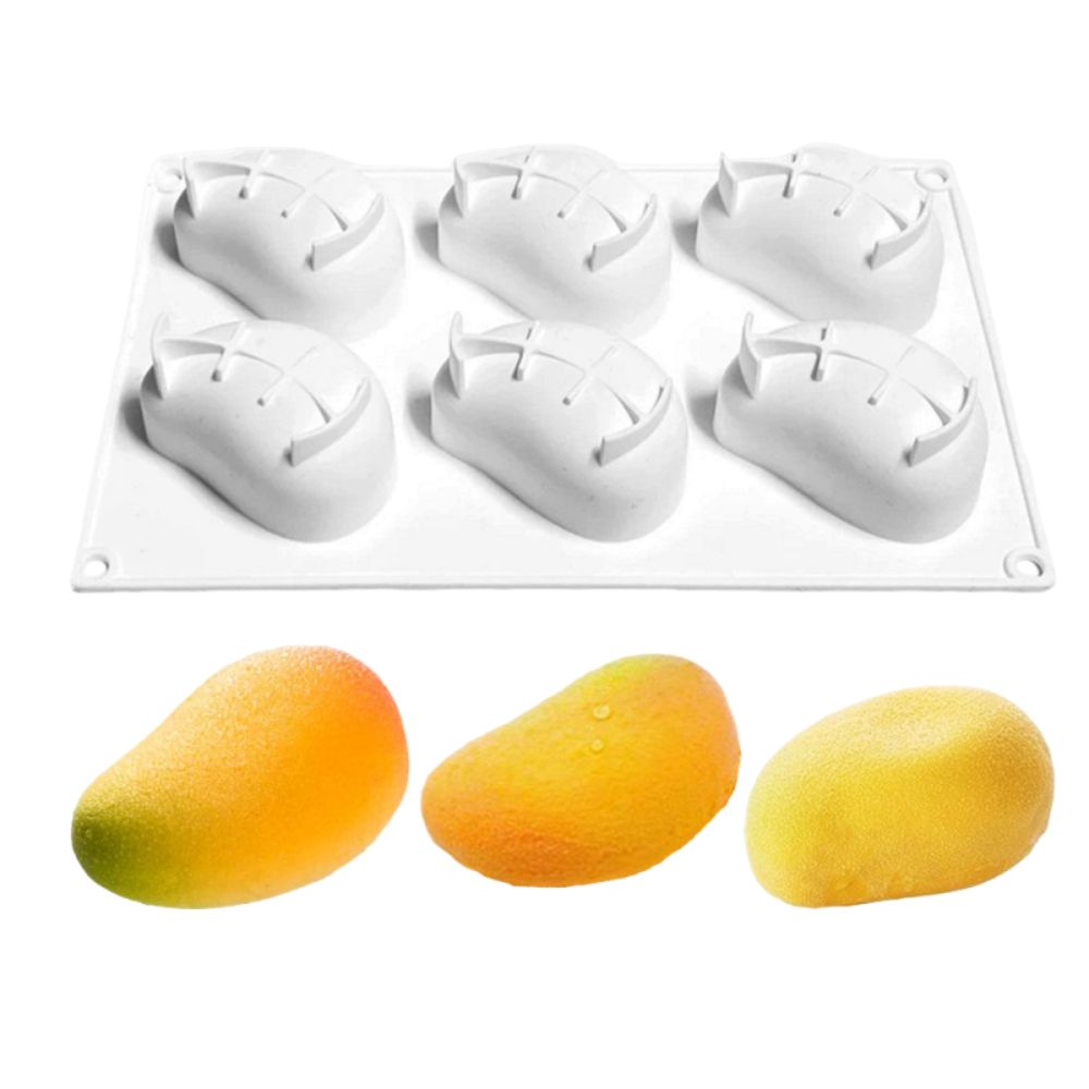 6 Bölmeli Mango Şeklinde Kek K - Candle Making Ideas incelemesi ve fiyatı