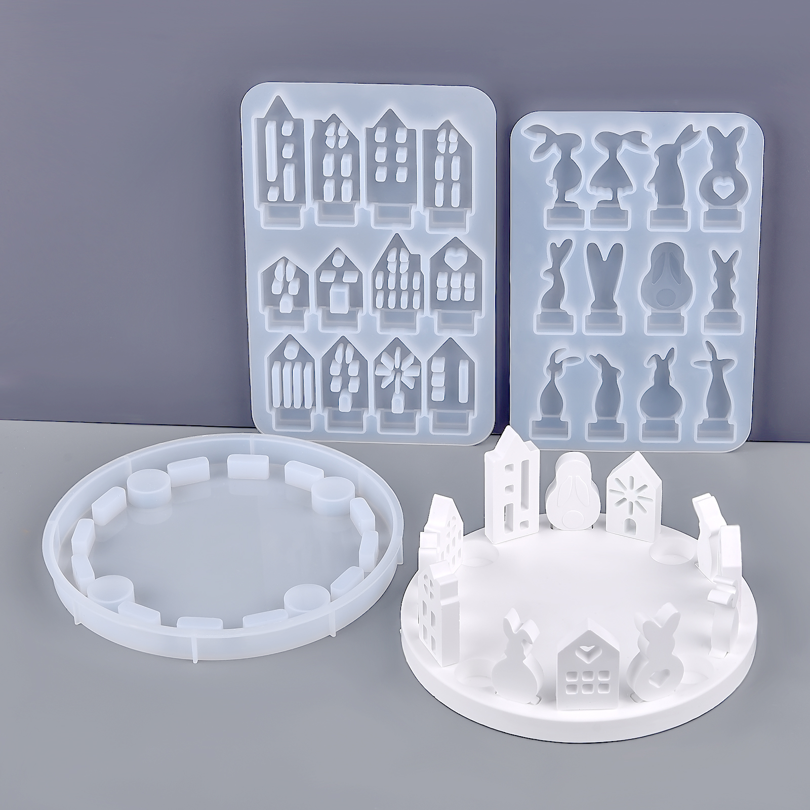 Içi boş ev tavşan mumluk silik - Candle Making Ideas incelemesi ve fiyatı
