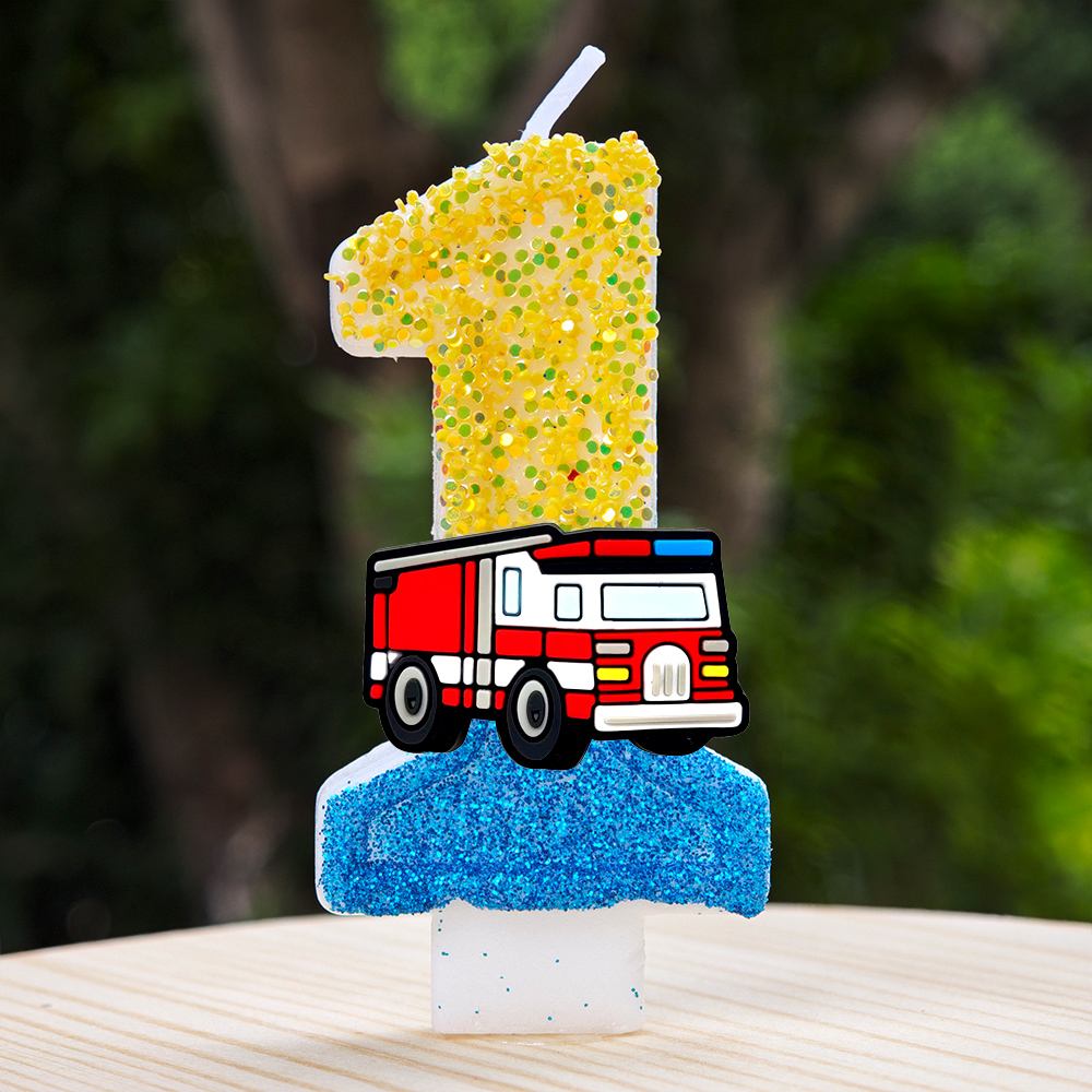 İtfaiye Aracı Mum Sevimli Kari - Candle Making Products incelemesi ve fiyatı