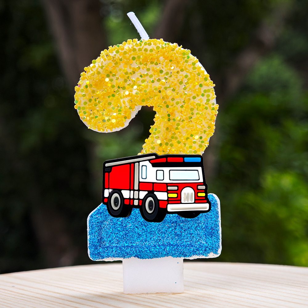 İtfaiye Aracı Mum Sevimli Kari - Candle Making Products incelemesi ve fiyatı
