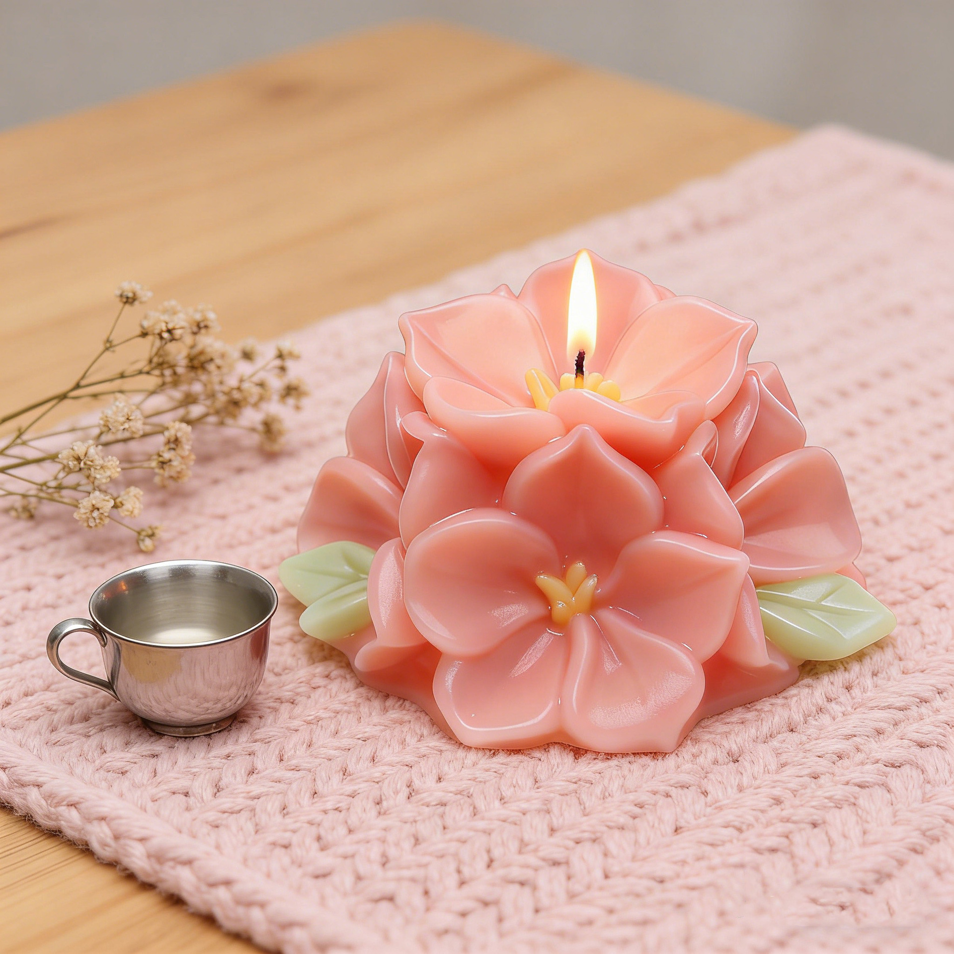 Dekoratif Çiçek Kalıbı Kokulu  - Candle Making Workshops incelemesi ve fiyatı