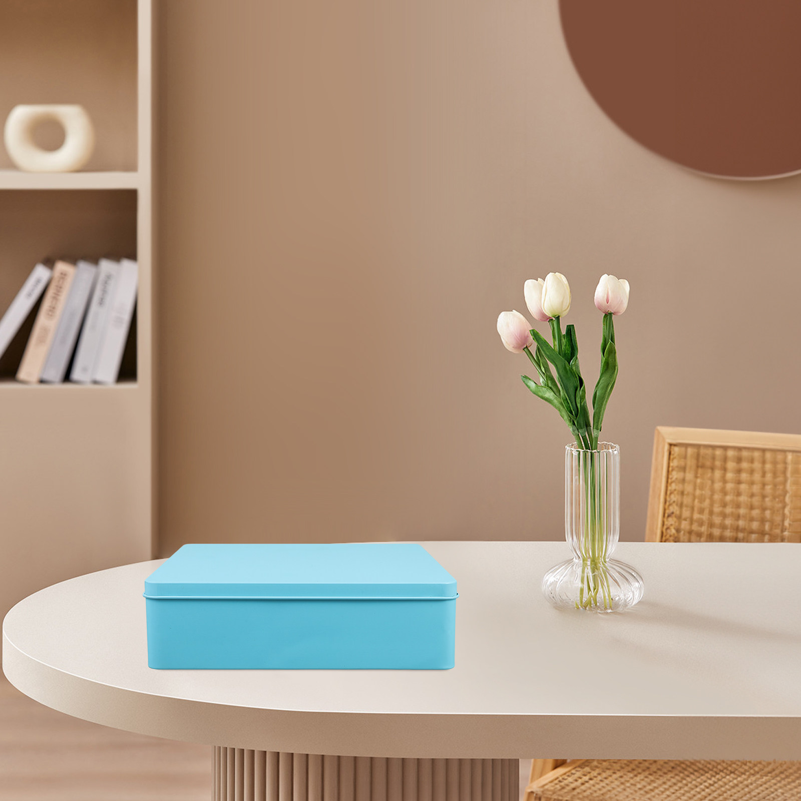 Büyük Pembe Teneke Saklama Kut - Tin Container Lid incelemesi ve fiyatı