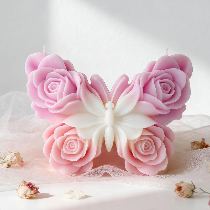 DIY Gül Kelebek Formu silikon  - Candle Making Products incelemesi ve fiyatı