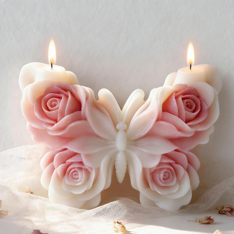 DIY Gül Kelebek Formu silikon  - Candle Making Products incelemesi ve fiyatı
