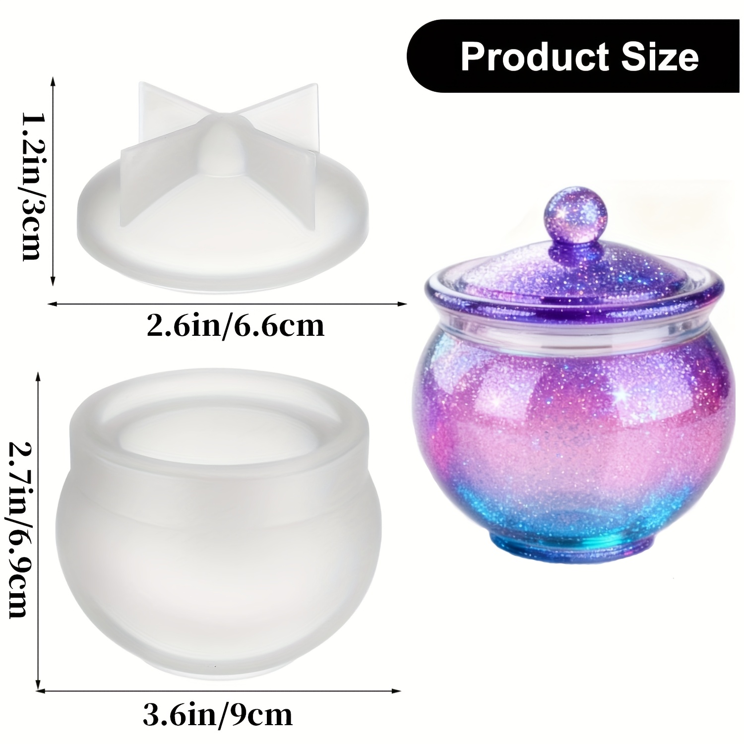 1 takım yuvarlak reçine kalıp  - Candle Making Jug incelemesi ve fiyatı