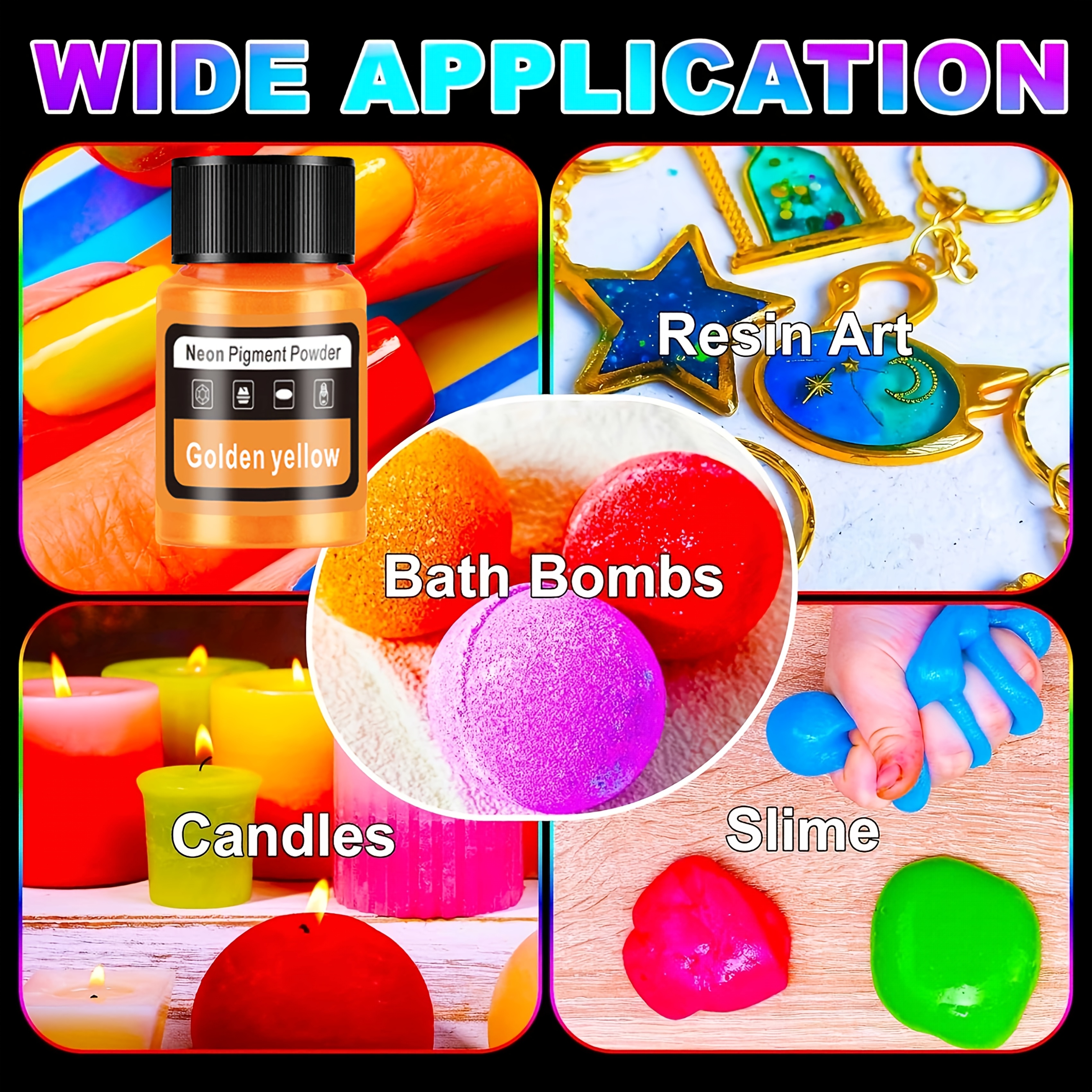 Floresan Toz/Neon Reçine Boyas - Candle Making Products incelemesi ve fiyatı